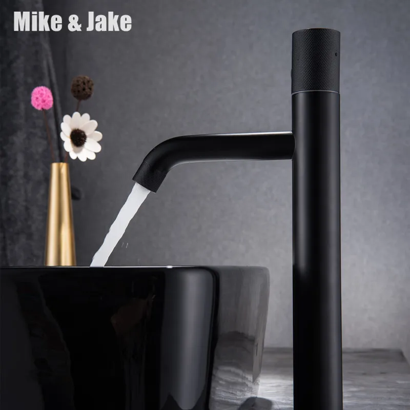 Смеситель для ванной комнаты Черный кран раковины смеситель горячей и холодной