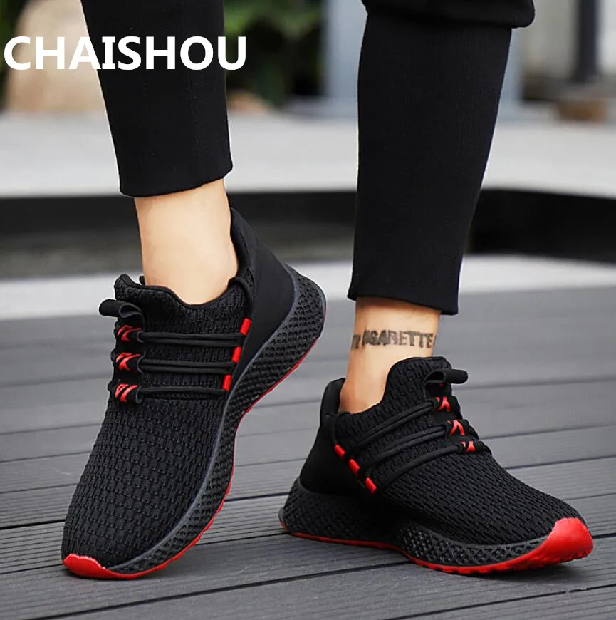 CHAISHOU 2019 Новая Мужская модная дышащая удобная повседневная обувь для мужчин на