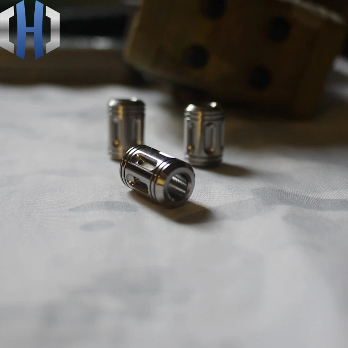 Шестигранная подвеска TC4 нож из титанового сплава с подвеской для ключей EDC|beads