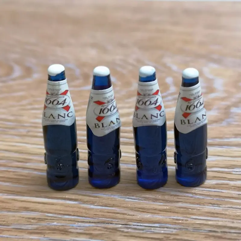 Миниатюрная еда в масштабе 1:12 бутылка вина водка напитки модель кукольного
