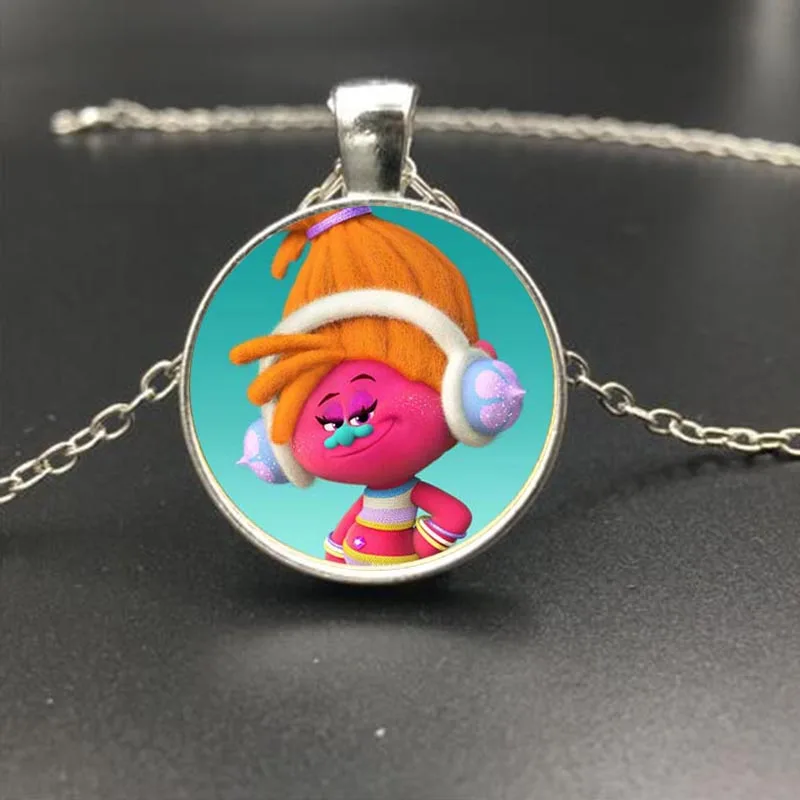 Wholesale 12pcs/Lot New Arrive Cute Fairy Trolls Cartoon Jewelry Necklace Best Christmas Gift For Child Factory Sale Directly | Украшения и