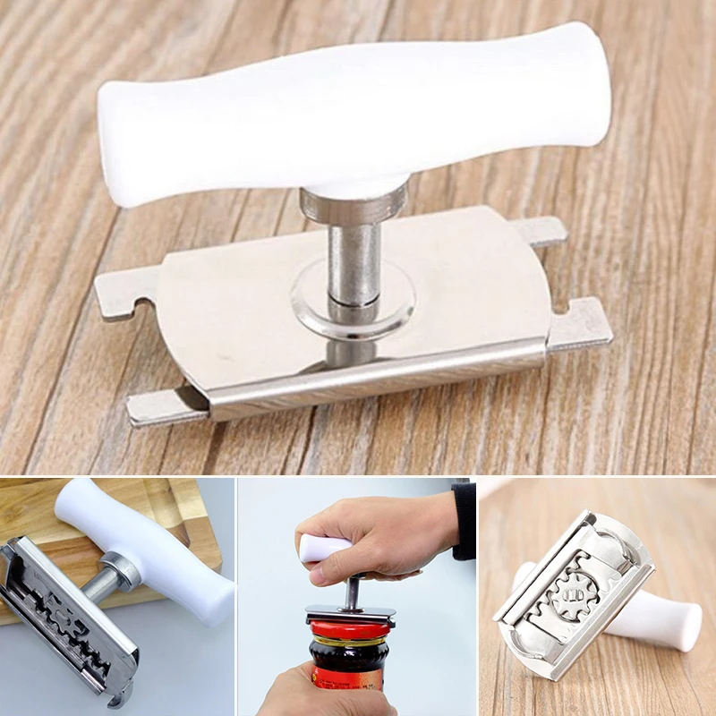 

L ABS нержавеющая сталь креативный Открыватель крышки банки бутылки удобные кухонные инструменты