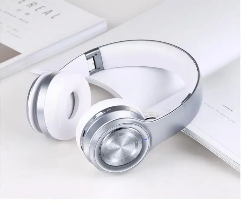 P26 Портативный беспроводной Bluetooth наушники Складные стерео бас Музыка гарнитура с микрофоном TF карта для ПК Xiomi