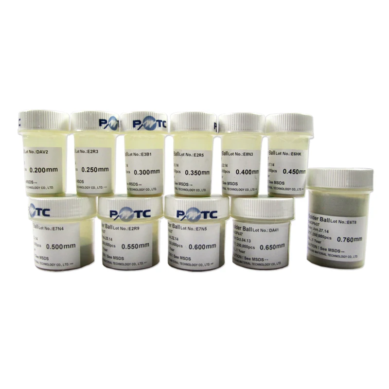 PMTC BGA Leaded Ball 0.76mm 250K solder balls For BGA Reballing Rework Repair Tools for Chips