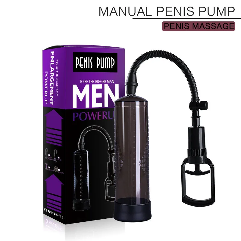 Black tube Pull rod Новинка, черный вакуумный насос Peni, массажер для мужчин, увеличивающий мужской Т-образный насос, массажер Peni, увеличитель, насосы, тренажер для мужчин, забота о здоровье - Цвет: Black tube Pull rod