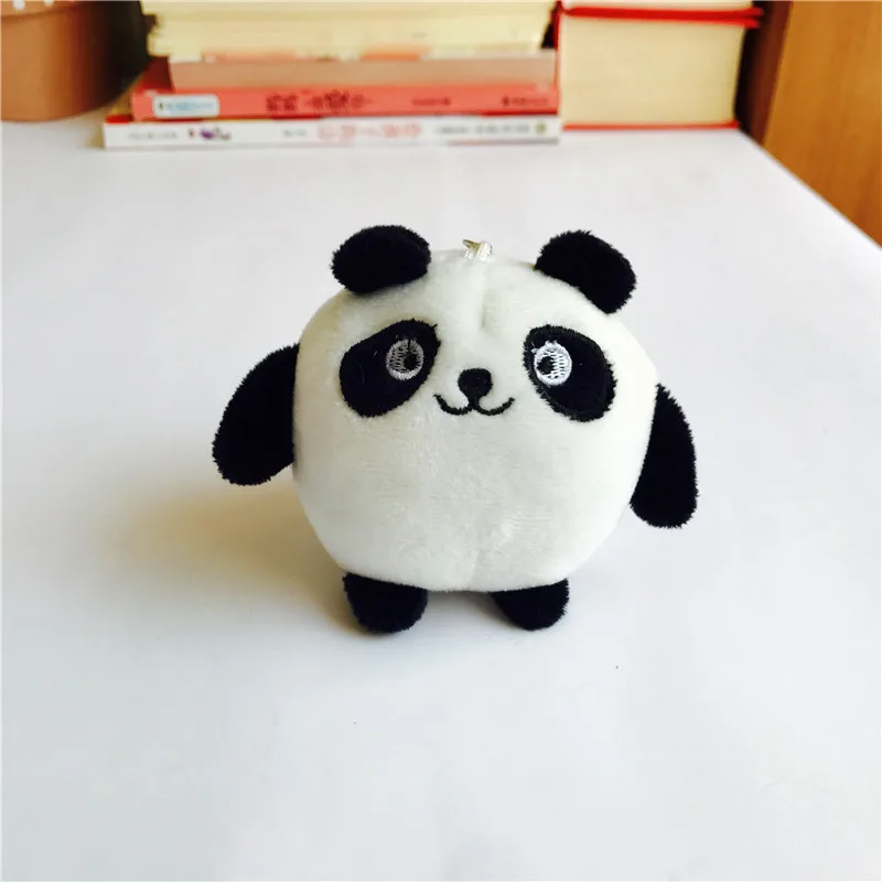 4 Lucky Cat Мини Тоторо подвеска плюшевая кукла милая панда сумка для ключей орнамент плюшевые мягкие игрушки для детей, подарки - Цвет: 4
