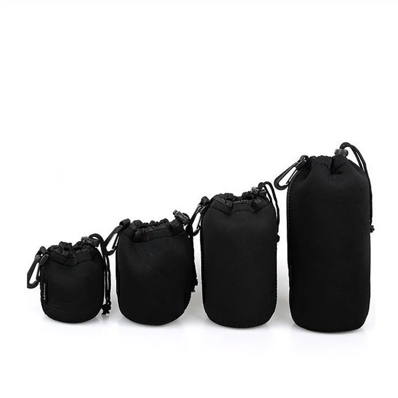 Soft Neoprene Camera Lens Pouch Bag Case Waterproof 4 Pcs Size XL L M S | Bags &amp Cases