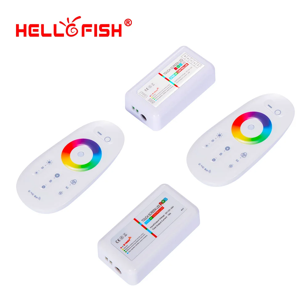 Контроллер для светодиодной ленты 2 4G RGB RGBW сенсорный пульт дистанционного