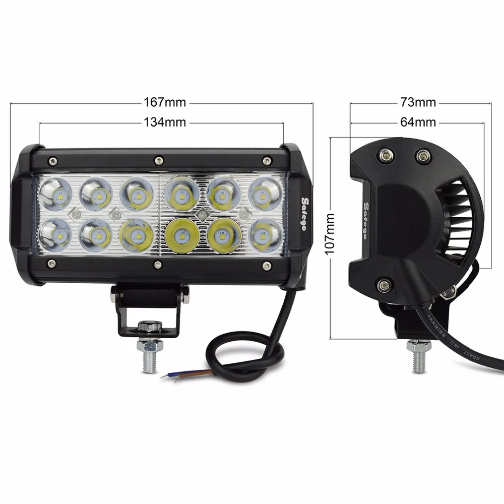 4 шт. Светодиоды высокой интенсивности 36 Вт led внедорожный прожектор (60 градусов)