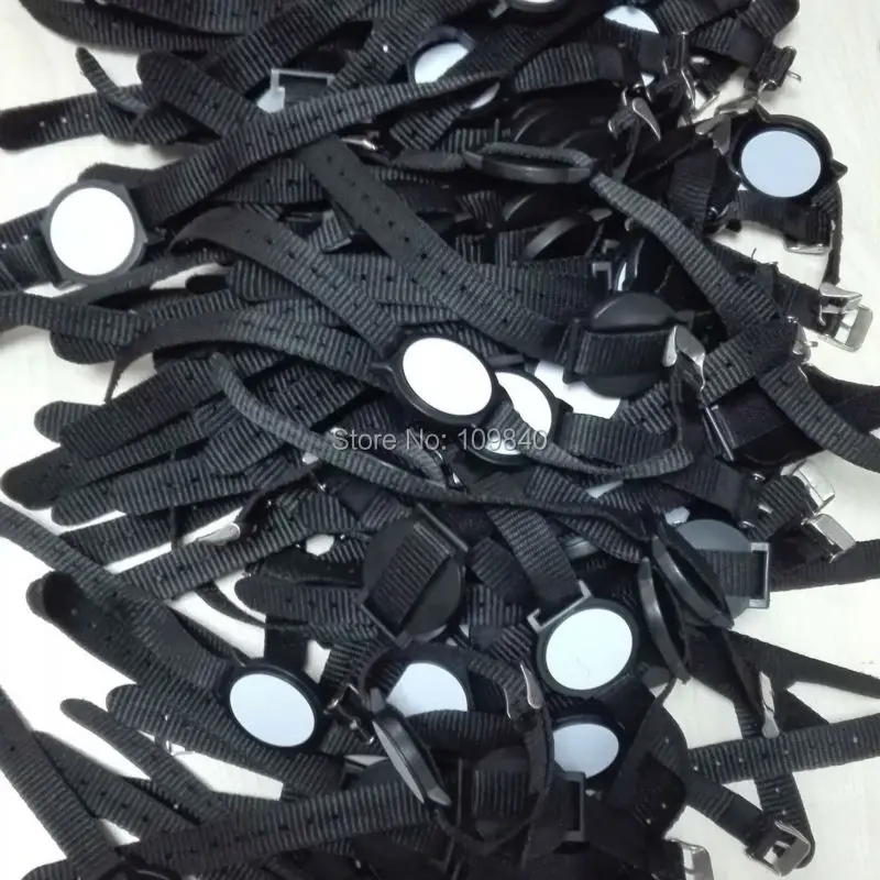 

2019 3pcs samples UHF ISO18000 6C RFID Card Nylon Wristband Alien H3 Bracelet