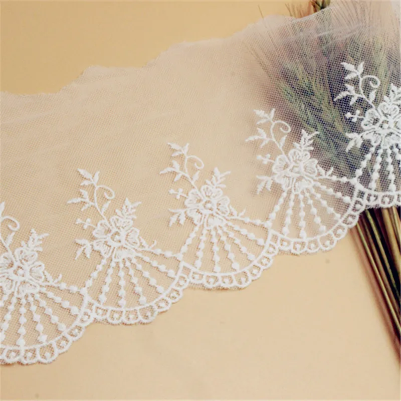 10 yard 14cm 5.5" wide ivory gauze mesh tulle small dance skirt cotton embroidered tapes lace trim ribbon fabric 1028647QL4K39
10 yard 14cm 5.5" wide ivory gauze mesh tulle small dance skirt cotton embroidered tapes lace trim ribbon fabric 1028647QL4K39