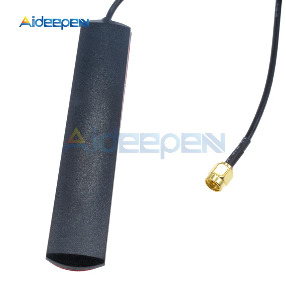 433MHZ 2.5dBi Male Plug Connector GPRS GSM Adhesive Patch Aerial Antenna | Инструменты