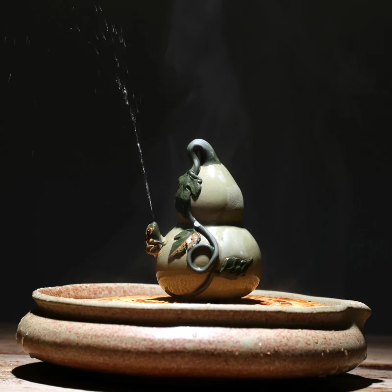 [HT!] фиолетовый глина спрей плевать воды чай животное игрушку бутылочной тыквы