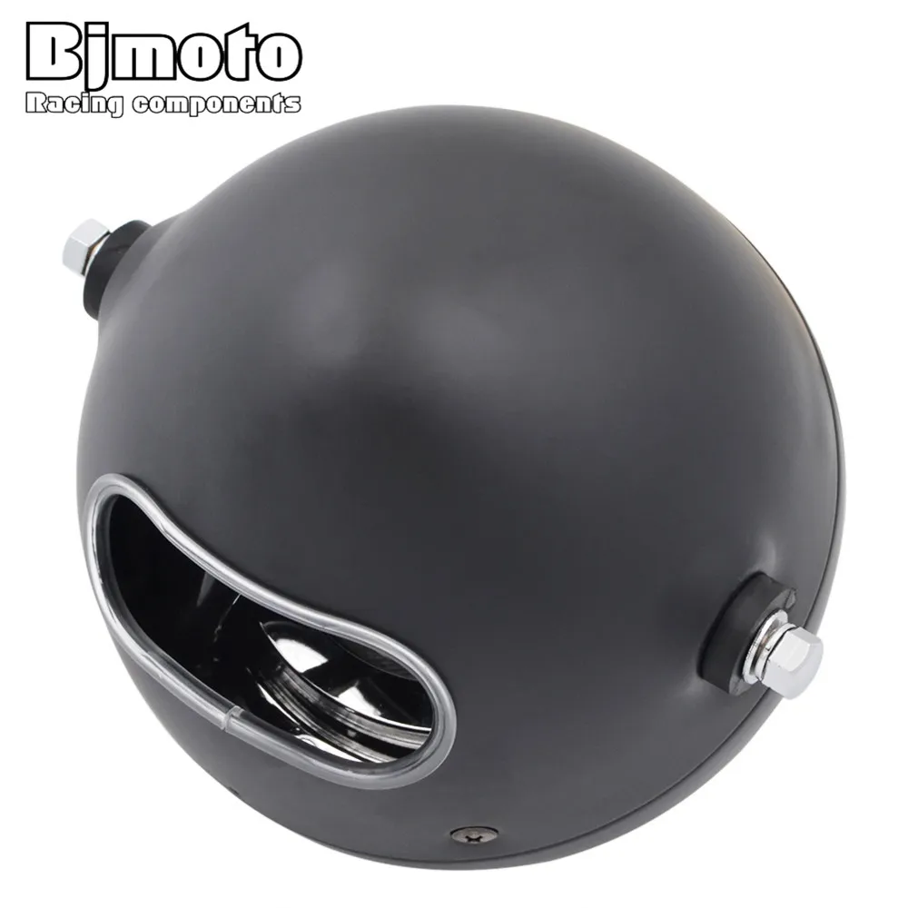 BJMOTO Chopper Bobber Кафе Racer Touring Custom велосипеды дальнего/ближнего света светодиодные