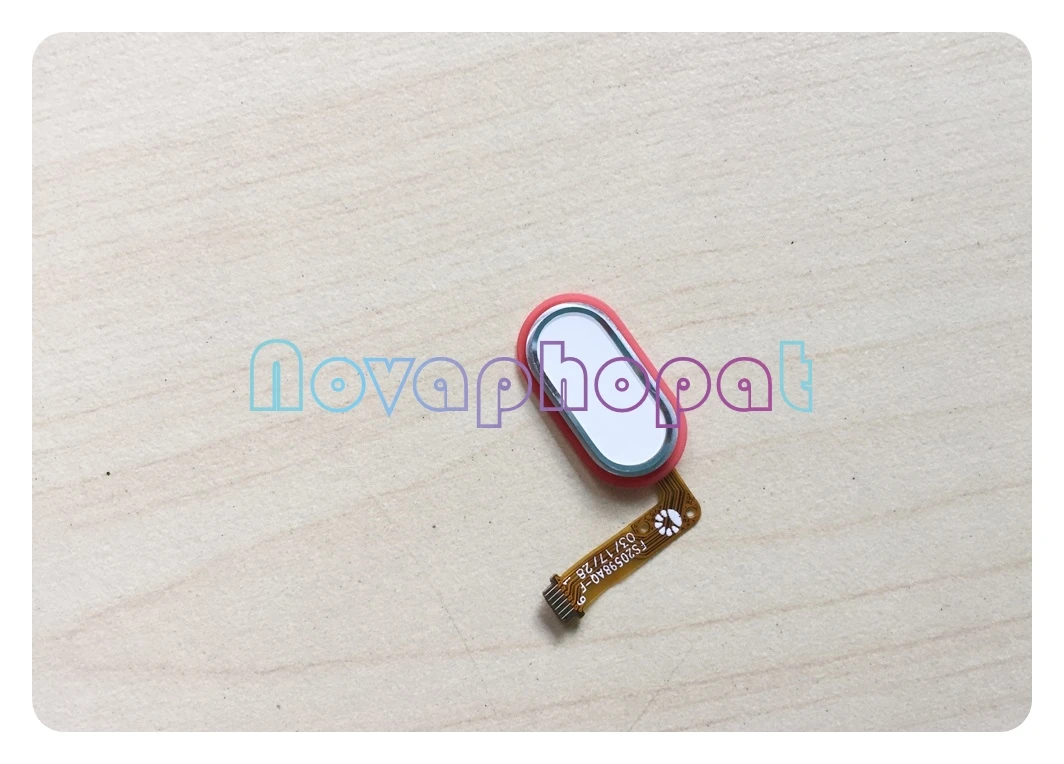 Novaphopat Black/Silver/Gold Home Key For MEIZU M5C / MEILAN 5C Button FingerPrint Touch ID Sensor Flex Cable Ribbon+track|Шлейфы для