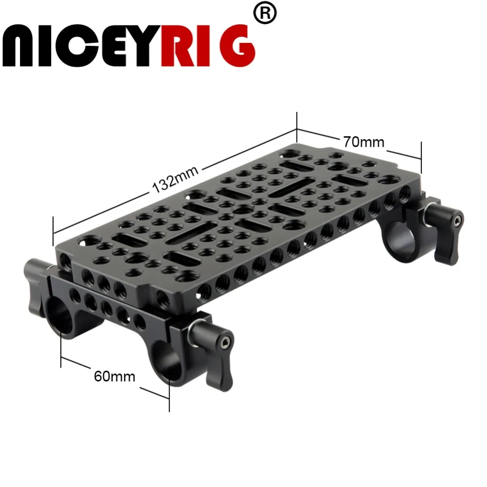 Крепежная пластина NICEYRIG для крепления сыра система поддержки с двойными шарнирными рычагами 15 мм