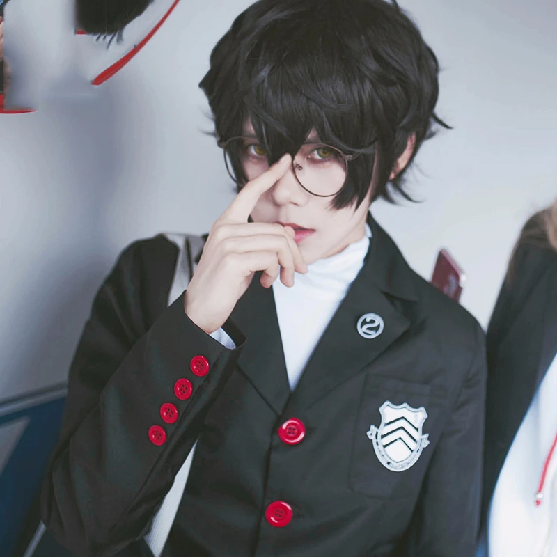 Новое поступление Аниме Игры Persona 5 Akira Kurusu Косплей пальто для мужчин Ren Amamiya куртка школьная форма костюмы на Хэллоуин