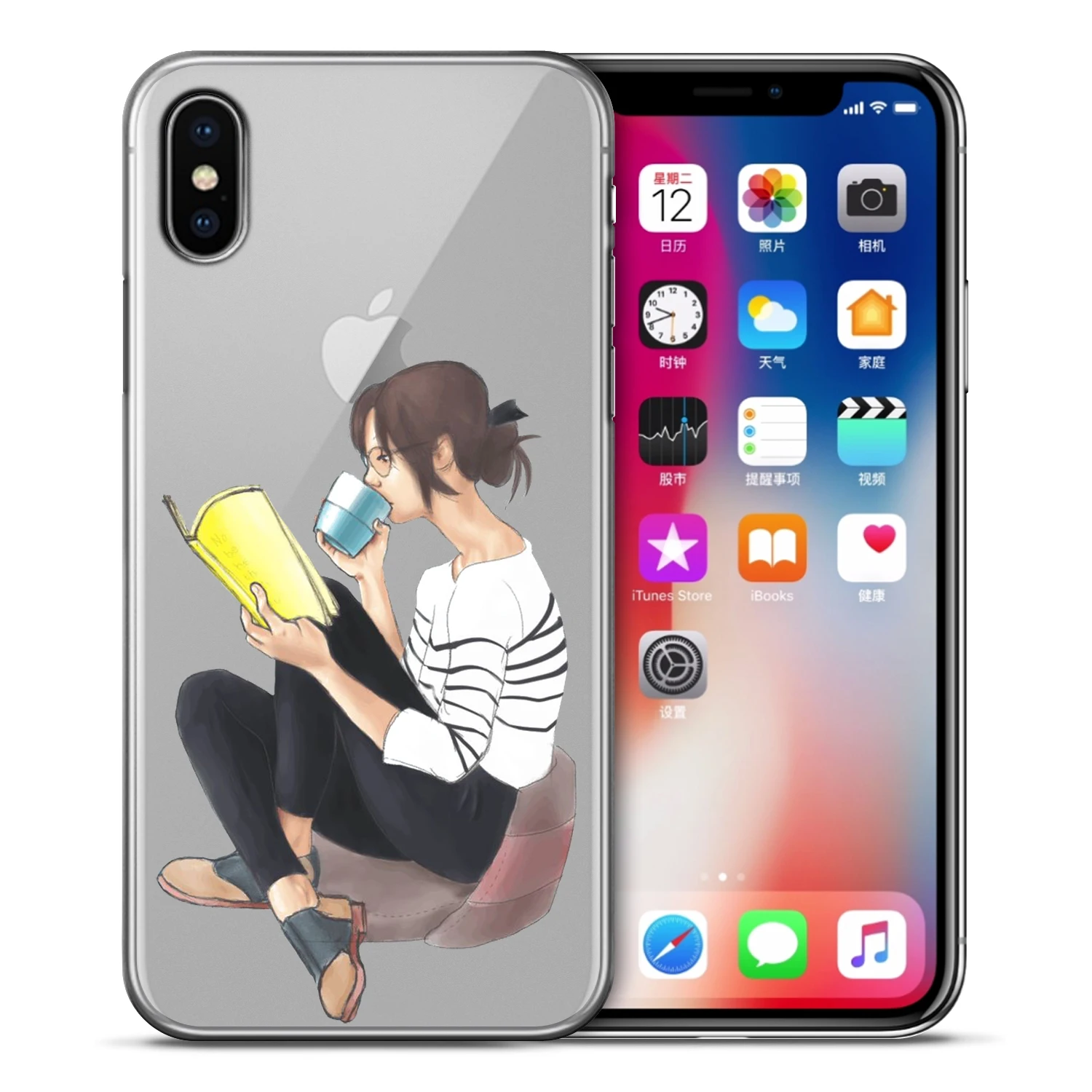 11 Мода для девочек супер мама ребенок папа чехол для телефона для iPhone XS Max XR X 7 6s 8 Plus 5S SE семья мама девочка чехол etui Coque - Цвет: 11