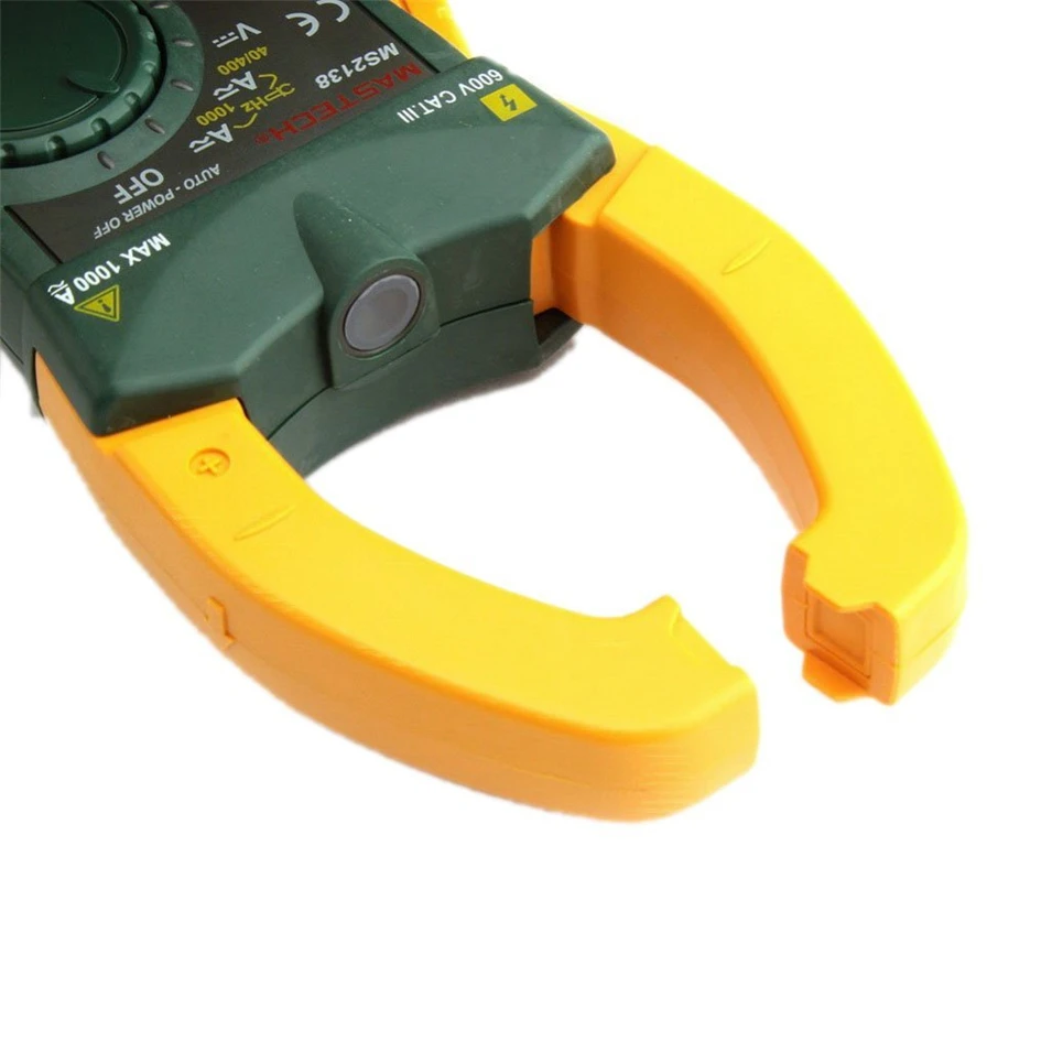 MASTECH MS2138 Цифровой клещи мультиметр DC/AC Напряжение ток 1000a пинза amperimetrica ЖК-дисплей