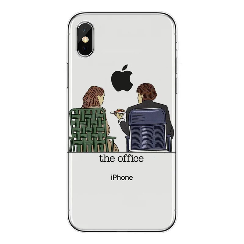 Для iPhone 11Pro Max XS MAX 5S SE 6 6S 7 8 Plus Майкл Скотт офис смешные юмористические аксессуары