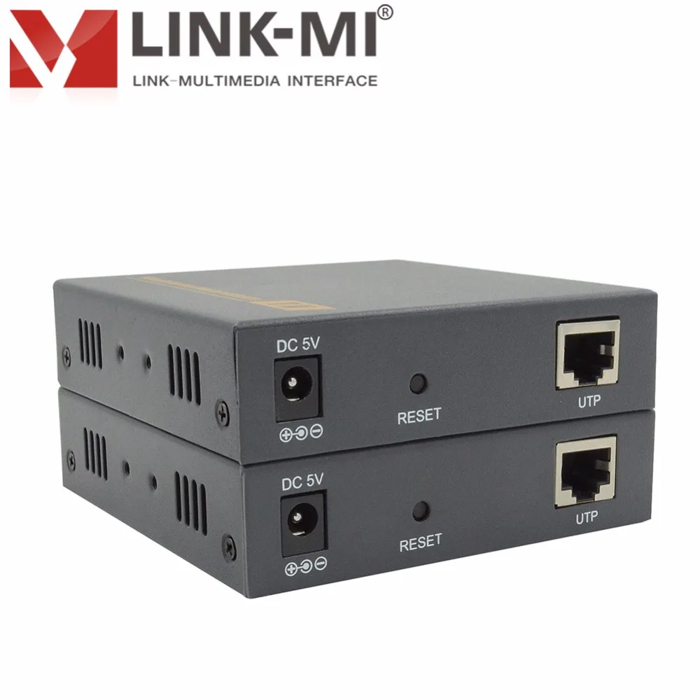LINK MI LM DT206 HD видео VGA удлинитель 200 м по одиночному Cat5/5e Cat6 кабель до 1920x1080 @ 60 3 5 мм