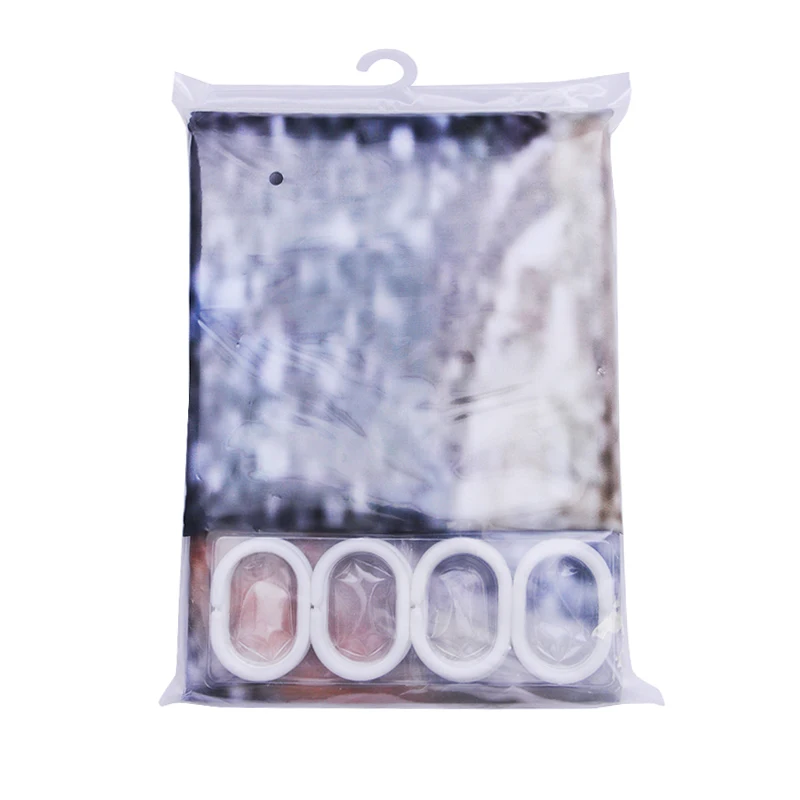 3D слон воды занавески для душа продукты ванной водонепроницаемый Mildewproof оптовая