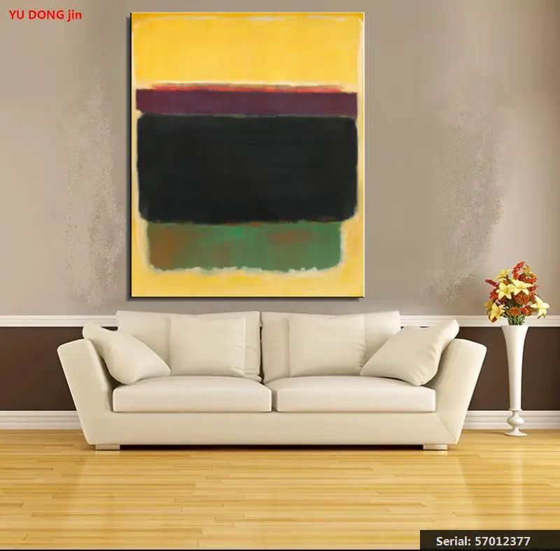 Классическая картина маслом Mark Rothko Still life рисование искусство спрей холст без
