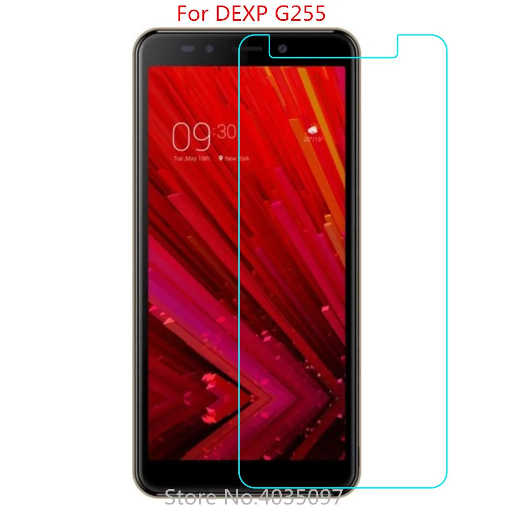 9H 2.5D Закаленное стекло для DEXP G255 на телефон защитная пленка стекло|Защитные