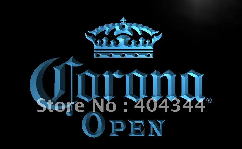 

LE114- OPEN Corona Beer Pub Bar Club NR LED Neon Light Sign