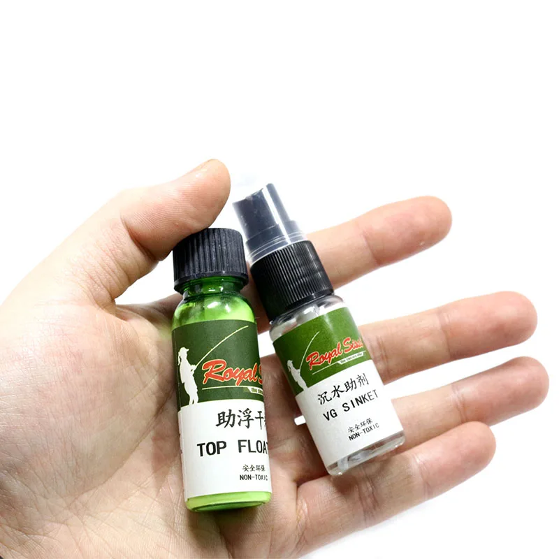 PERSUADER 2 бутылки floatant порошок& sinket добавка на силиконовой основе комбо мух завязывание химический плавающий порошок& wetfly Тонущая жидкость