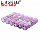 Liitokala ICR18650 - 26fm новый 100% оригинальный 18650 2600 мАч литий-ионный аккумулятор 3,7 в 18650 2500