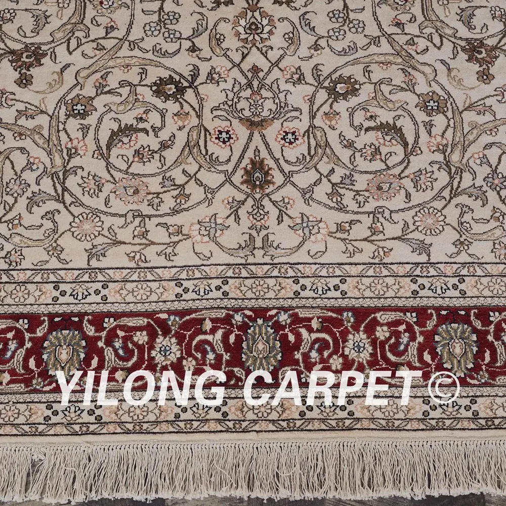 YILONG 5 'x 8' clsaaical персидский шелковый ковер с узором для гостиной изысканный