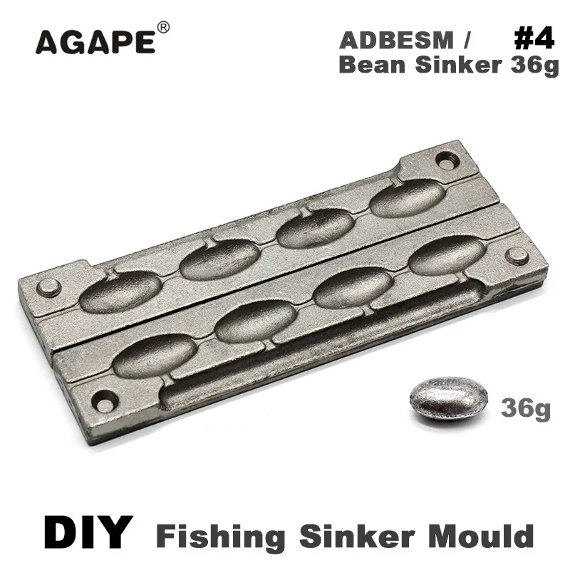 Грузила для рыбалки Agape DIY ADBESM/#4 грузила 36 г 4 полости|Рыболовные снасти| |