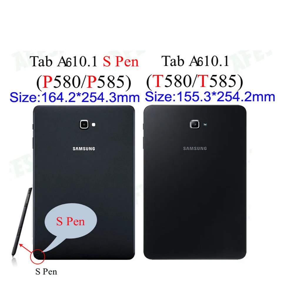 [2-Pack] для Samsung Galaxy Tab A6 10,1 закаленное Стекло защита экрана SM T580 T585 P580 P585 модель защитная пленка