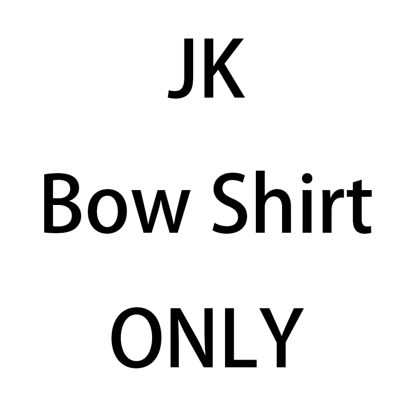 Shirt Японская Студенческая форма JK женская рубашка с бантом+ плиссированное платье комбинезон комплект из 2 предметов осень консервативный стиль - Цвет: Shirt