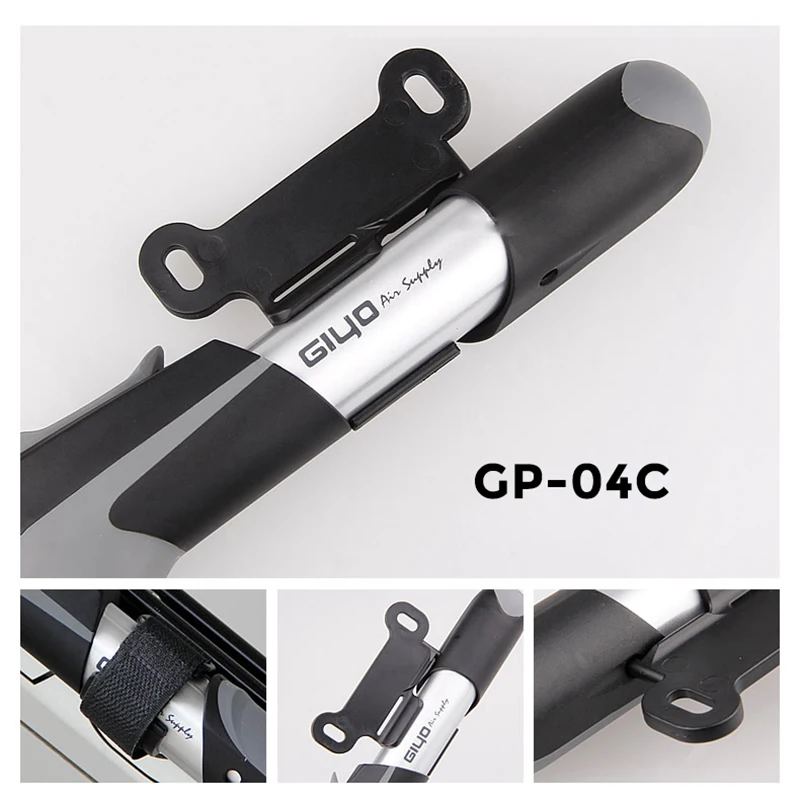 GIYO ручной мини насос Schrader/Presta MTB дорожный велосипедный с манометром для езды на