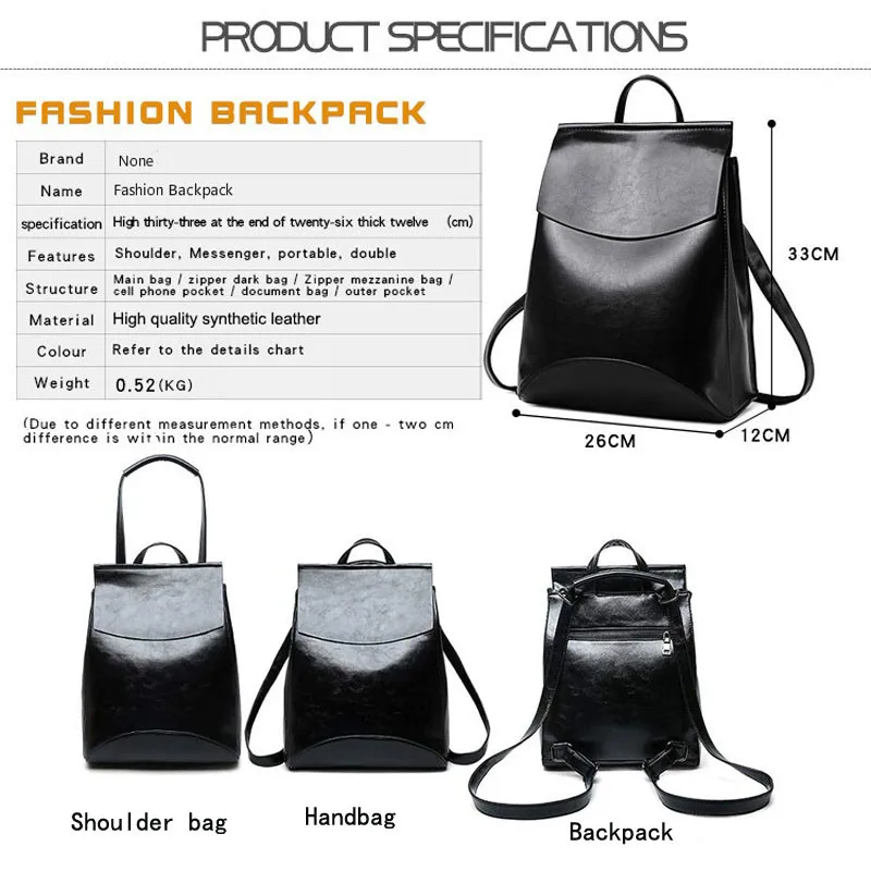 Модный женский рюкзак из высококачественной искусственной кожи для подростковых девочек, женской школьной плечевой сумки, рюкзака Мочила он.