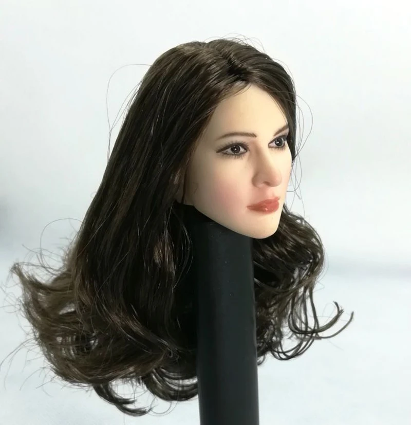 

1/6 Scale White House Agent Jenny Pale Head Sculpt Carving Model for 12" action figure Body Accessories