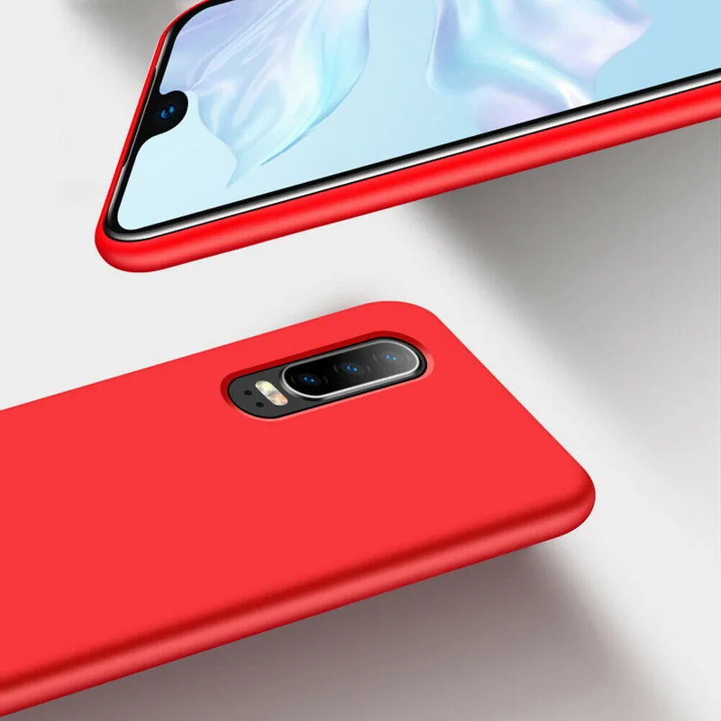 Чехол для huawei P30 P20 Pro mate 20 Lite P Smart Plus Y6 Y7 Y9 2019 Honor 8X милый мягкий простой Модный чехол