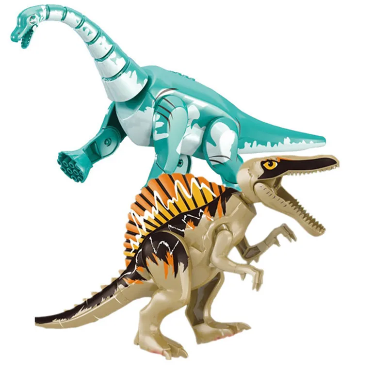 Мир Парк Юрского периода 2019 Раптор динозавр Tanystropheus Triceratops фигурки строительные