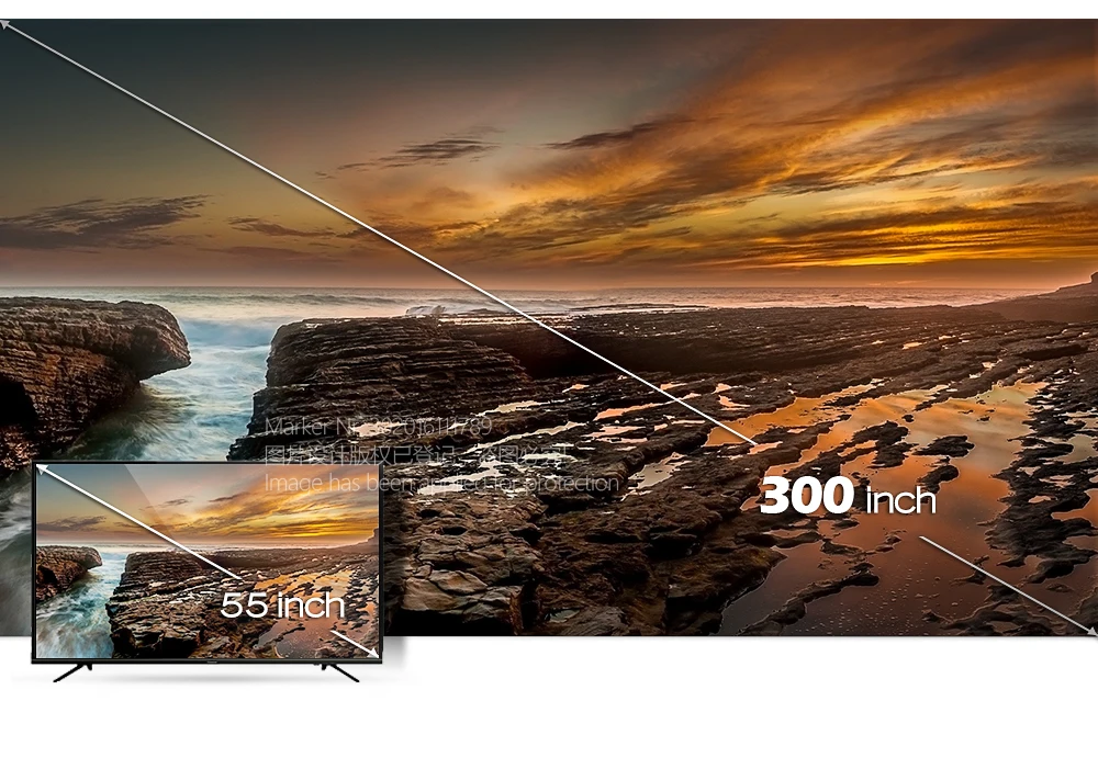 Новейший мини-проектор AUN V7, 1280x800 P, Android WIFI Bluetooth светодиодный проектор. Поддержка 4K видео, портативный 3D домашний кинотеатр