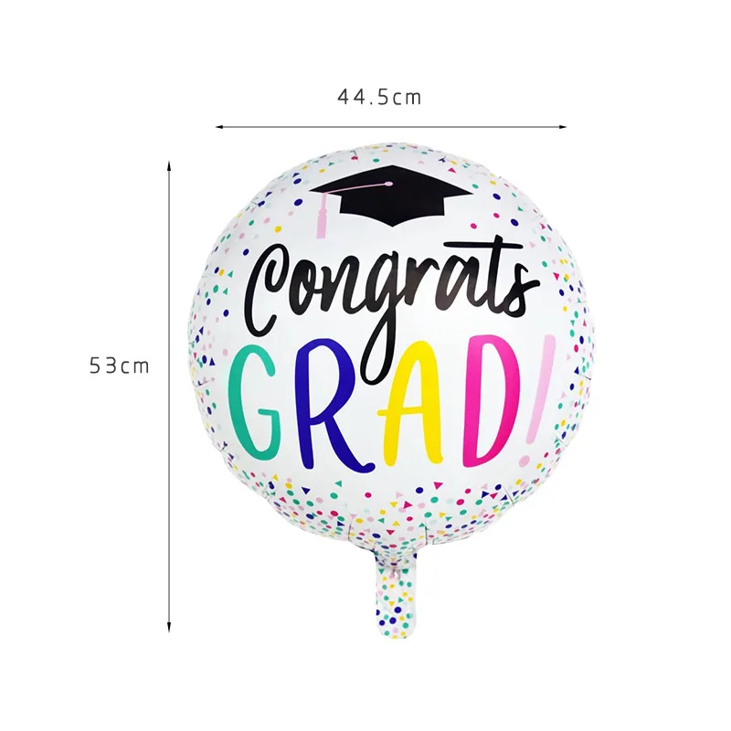 Воздушные шары на выпускной подарок Globos украшения для школы поздравление 2019