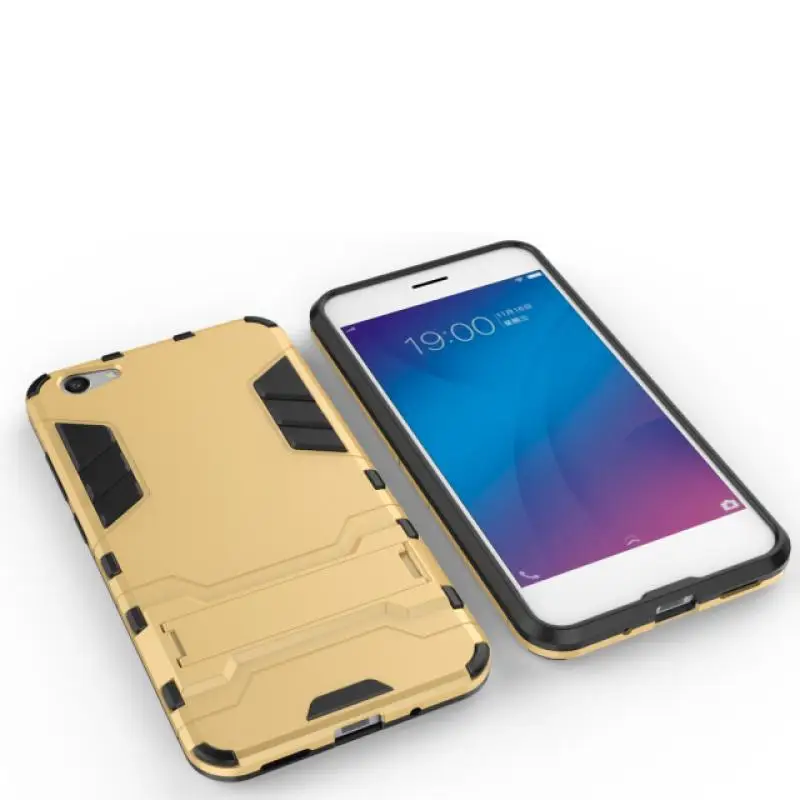 Для BBK VIVO Y66 Люкс Жесткий Броня Задняя Крышка Двойной Слой прохладный Телефон