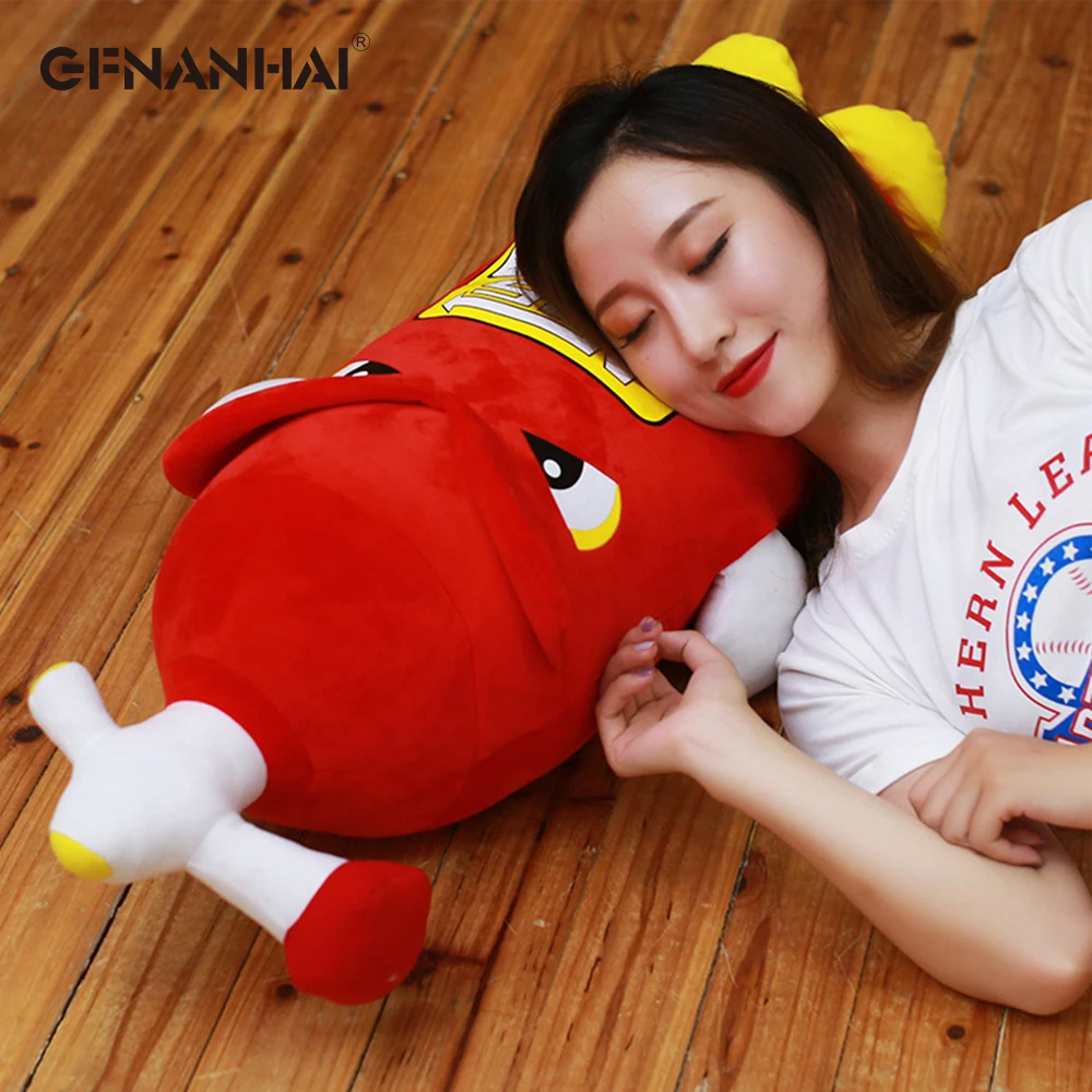 1 шт. 80 см Большой размер имитация плюшевая игрушка kawaii Огнетушитель подушка