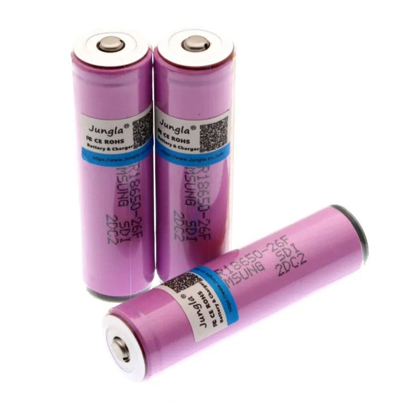 Защищены 18650 аккумулятор для samsung 18650 2600 mah батарея ICR18650 26F M ионно-литиевая аккумуляторная с PCB