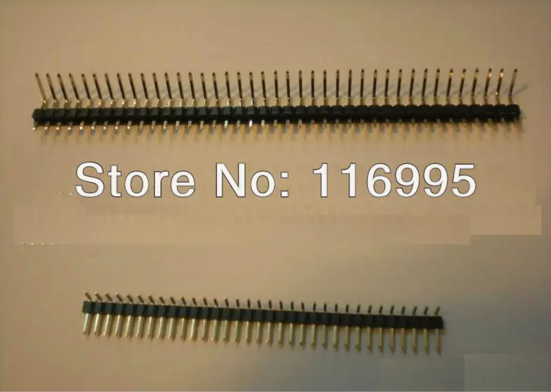 

1X40PIN угловой штырь шаг заголовка 2,54 мм, бесплатная доставка