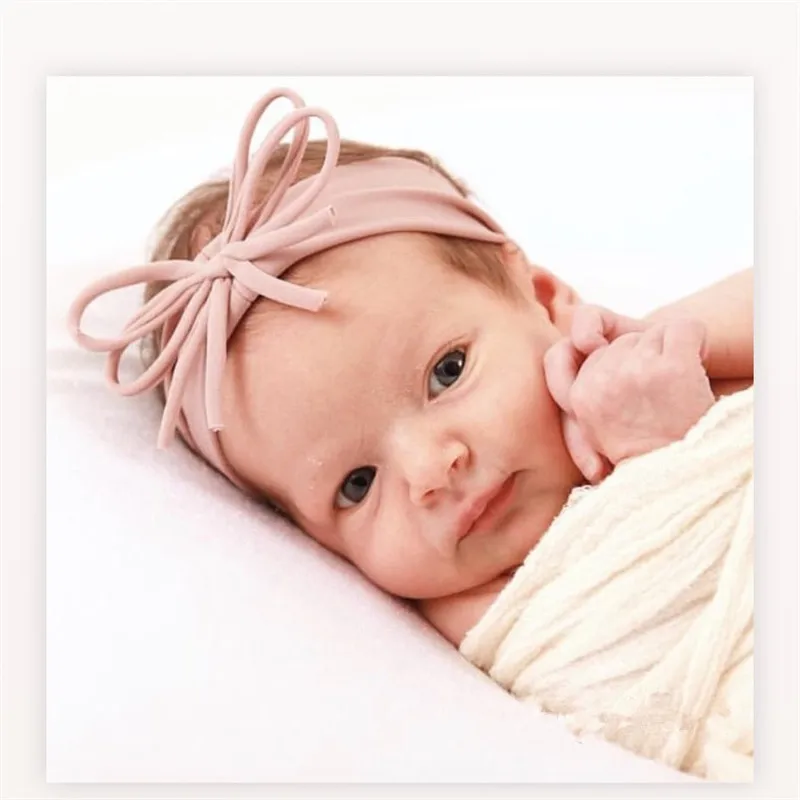 Новинка 2018 милые повязки на голову для девочек повязка с цветочными бантами и