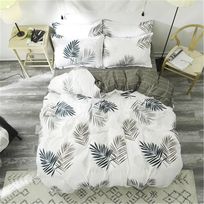 Комплект мягкого постельного белья 4 шт. набор пододеяльников для пуховых одеял