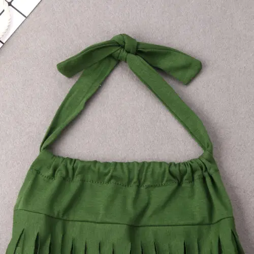 2019 летнее милое Одежда для новорожденных девочек кисточкой купальники с