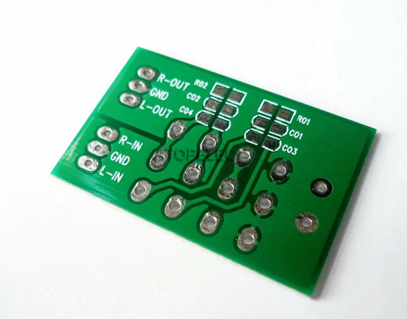 Двухсторонняя печатная плата для ALPS RK27 RK16 1 шт. потенциометр 3pin/4pin стерео